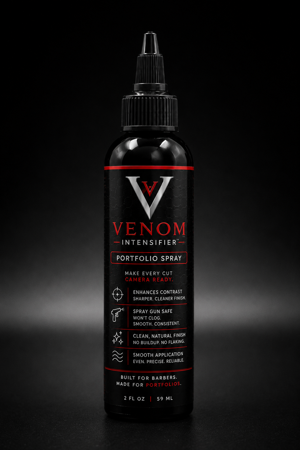 Venom Intensifier™ Portfolio Spray – Black Venom (2oz) (4oz)